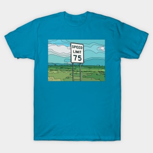 Speed Limit 75 T-Shirt